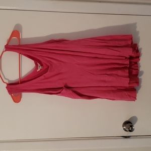 Pink Terra & Sky High Lo Tank top